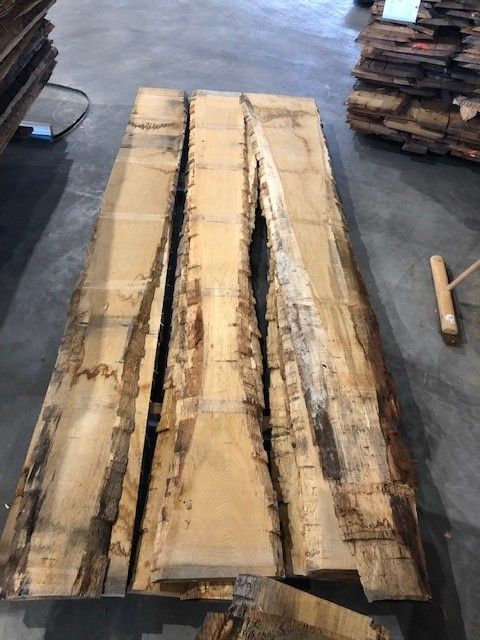 Eiken Schaaldelen 27 mm dik Extra breed | 290 cm lang