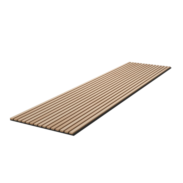 Eiken Naturel Promo Akoestisch Houten Wandpaneel