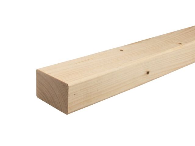 50x75 mm Regels Vurenhout geschaafd aan 45x70mm 300 cm