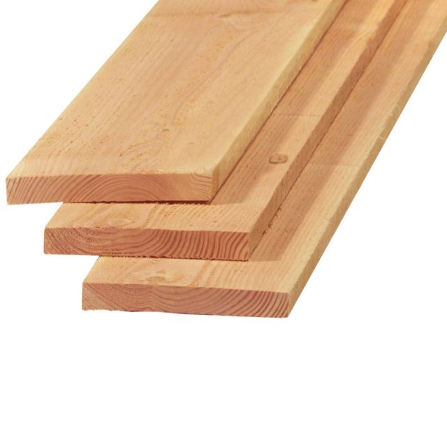 Douglas Steigerplank Fijnbezaagd 3 x 20 cm | 400 cm en 500 cm lang