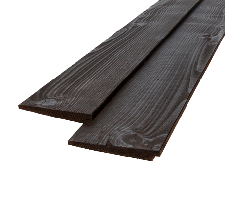 Zweeds Rabat 195 mm | 2 x Zwart gespoten | 450, 480, 540 cm