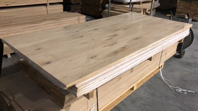 Eiken Paneel 20 mm Rustiek 122 x 300 cm | Doorgaande lamellen