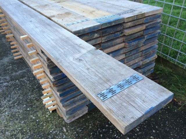 Gebruikte Steigerplank 500 cm