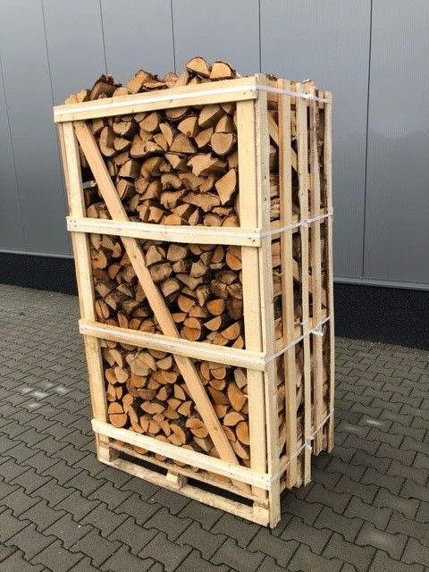 Hele pallet Ovengedroogd Haardhout MIX OP=OP GibaHout