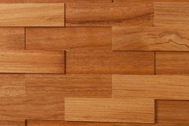 Houten Wandbekleding Afzelia