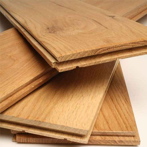 Massief eiken vloer 20 mm | 18 cm | onbehandeld