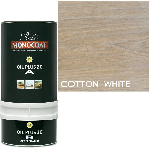Rubio Monocoat Oil Plus 2C - Cotton white