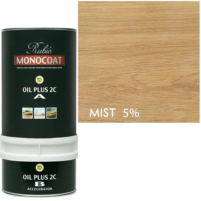 Rubio Monocoat Oil Plus 2C - Mist 5%
