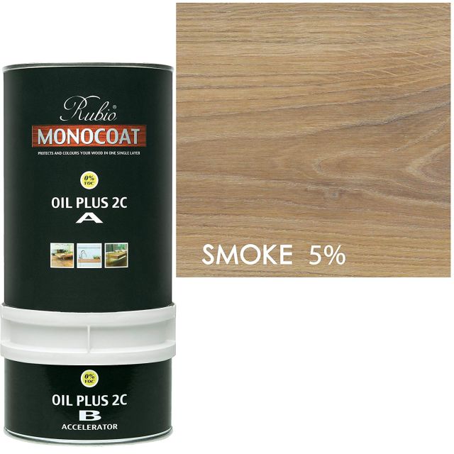 Rubio Monocoat Oil Plus 2C - Smoke 5%