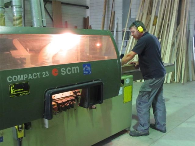 notenhout deel 52 mm 22x245 cm incl. verzendkosten