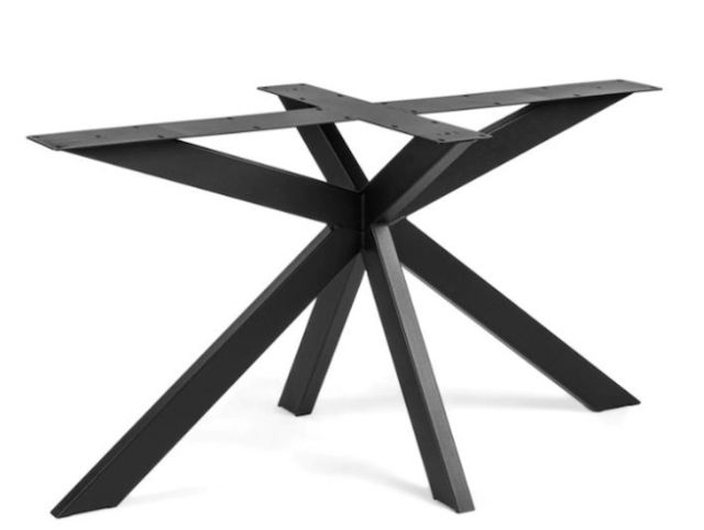 Stalen Matrix Ass poot | kokermaat 8 x 4 cm | 140 cm lang