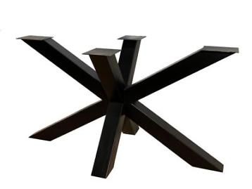 Stalen Matrix poot | kokermaat 8 x 8 cm | 140 cm lang