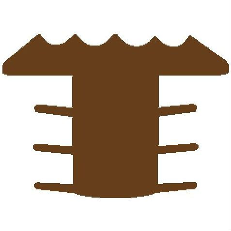 Trap antislipprofiel Bruin (infrezen)