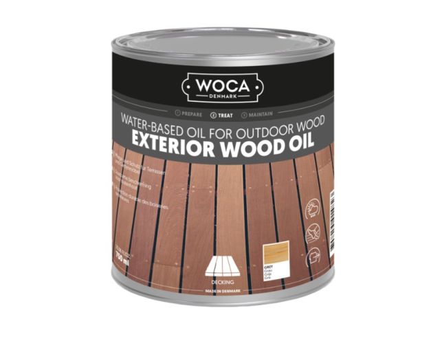 Woca Exterior Oil Grijs