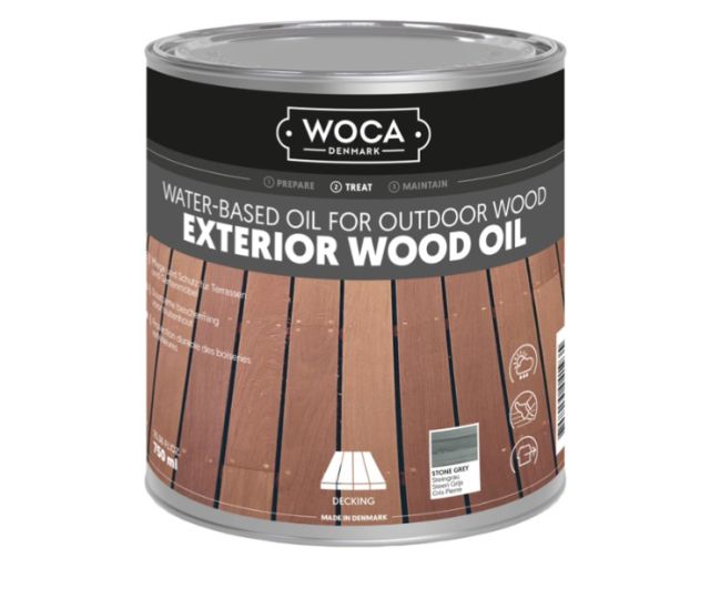 Woca Exterior Oil Stone Grey