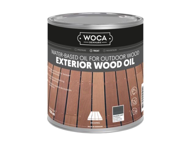 Woca Exterior Oil Thunder Grey
