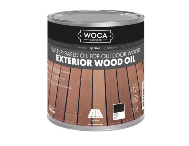 Woca Exterior Oil Zwart