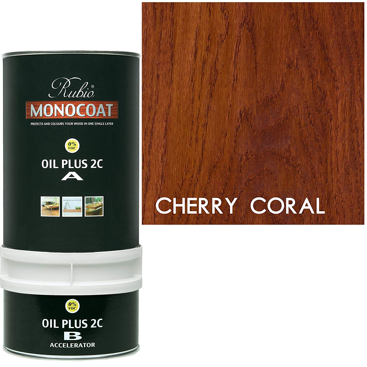 Rubio Monocoat Oil Plus 2C - Cherry coral
